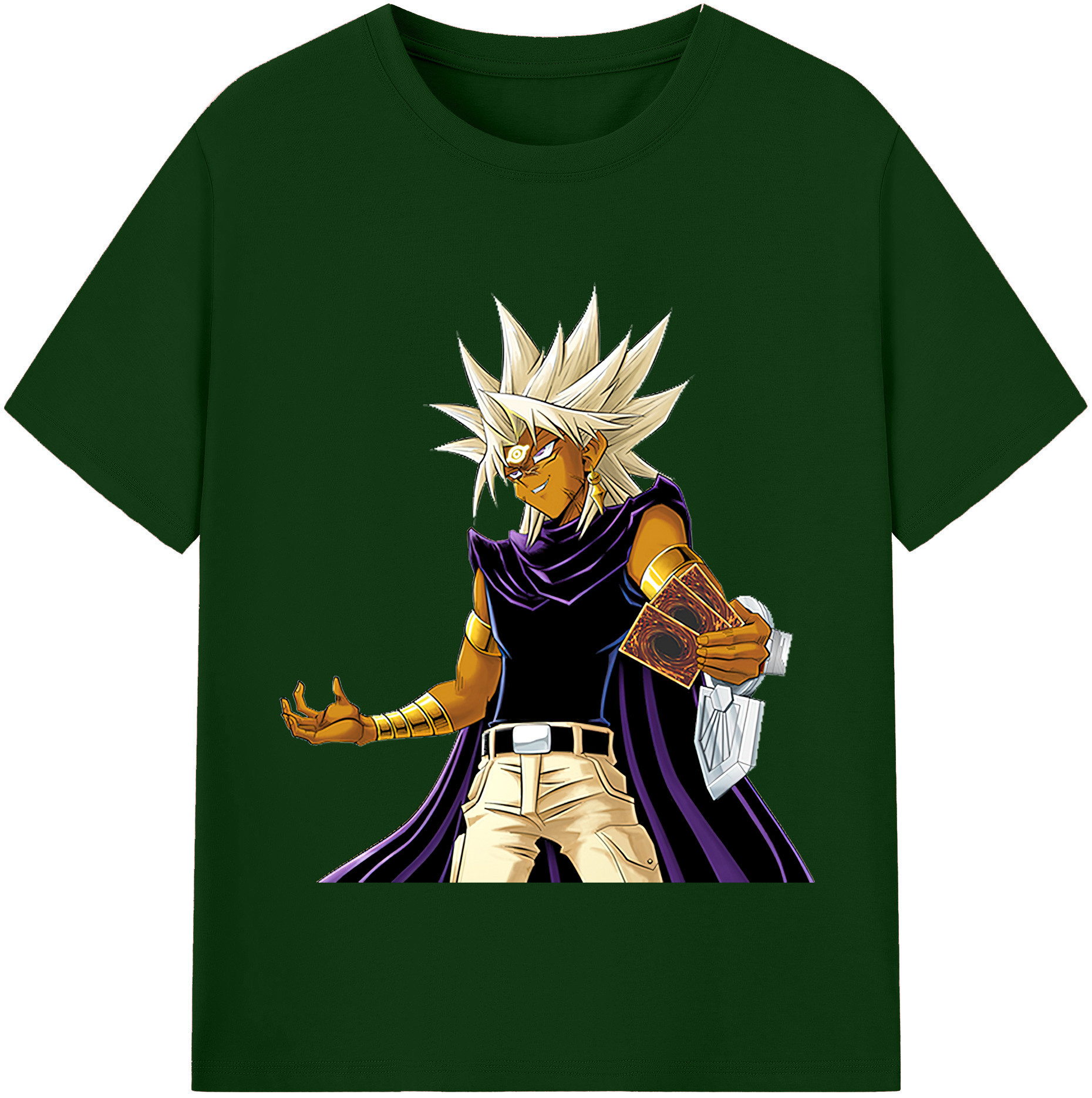 （画像用） 遊☆戯☆王 Yu-Gi-Oh! 綿100％半袖Tシャツ（フロントプリント）